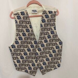 Riddle & Cockrell Unisex University of Kentucky Vest,Size XL, EUC,MAKE AN OFFER!